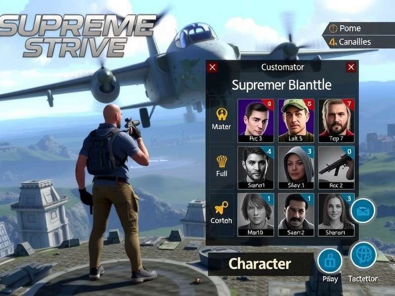 Supreme Strive Gameplay Screenshot